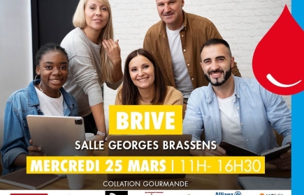 DON DE SANG 25 mars 11h à 16h30